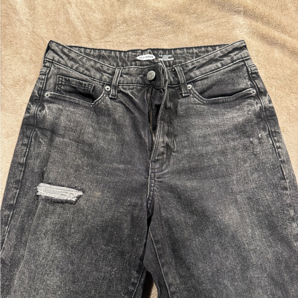 Old Navy Black High Rise Jeans